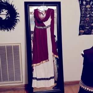 Greek goddess Halloween costume ..small